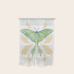 Watercolor Luna Moth Wall Hanging Gallery Image 1