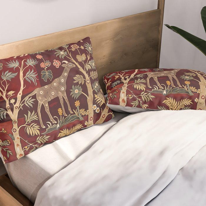 Bohemain Bygone Beasts Pillow Sham Gallery Image 2
