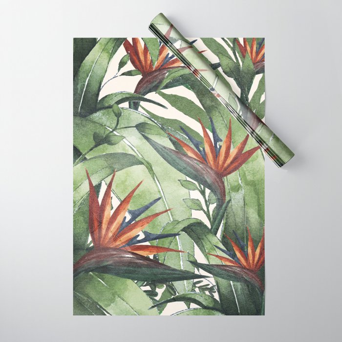 Tropical Flora I Wrapping Paper Gallery Image 1