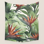 Tropical Flora I Wall Tapestry Gallery Image 4
