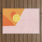 Lemon city Outdoor Rug Gallery Image 1