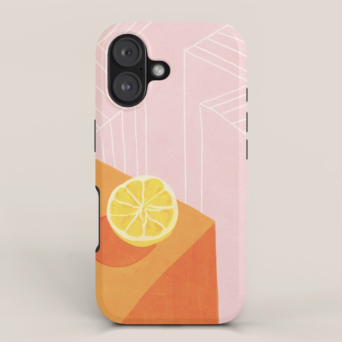 Lemon city iPhone Case Gallery Image 1