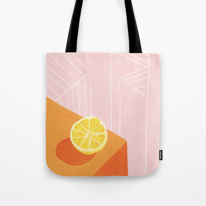 Lemon city Tote Bag Gallery Image 1