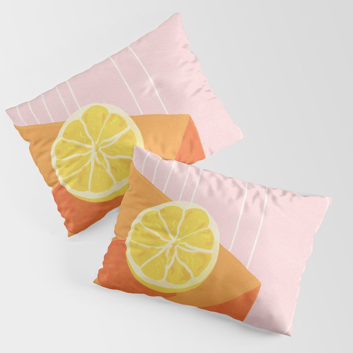 Lemon city Pillow Sham Gallery Image 3