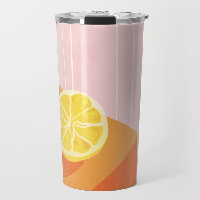Lemon city Travel Mug Gallery Image 1