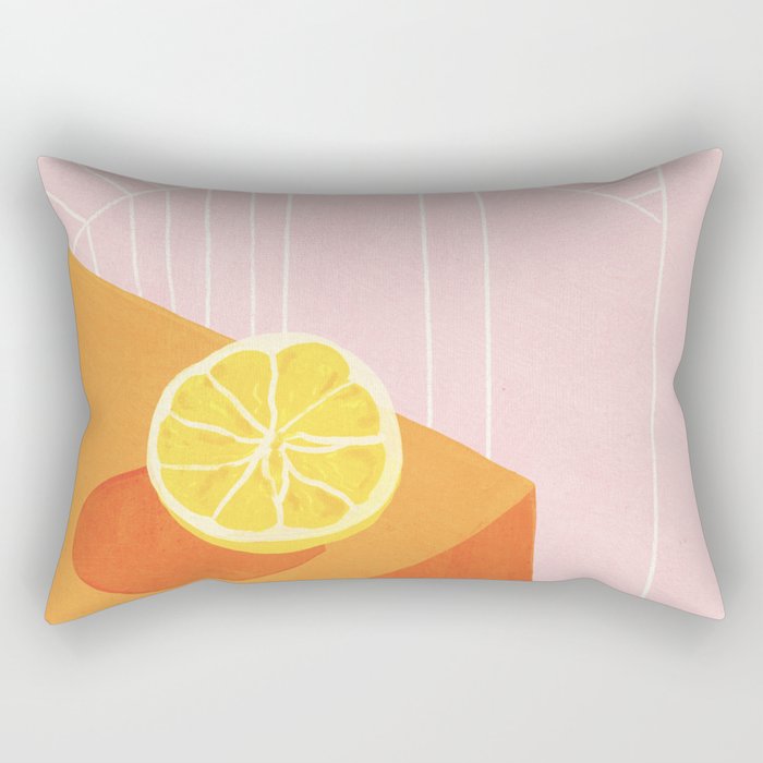 Lemon city Rectangular Pillow Gallery Image 2