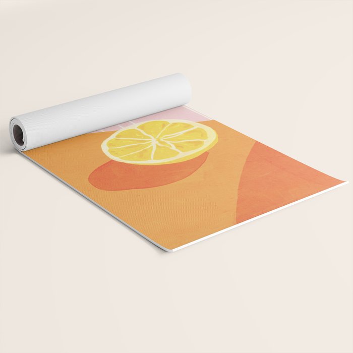 Lemon city Yoga Mat Gallery Image 2