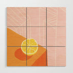 Lemon city Wood Wall Art Gallery Image 1