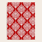 Red Damask Poster Gallery Image 4