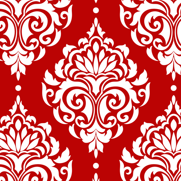Red Damask Coffee Mug Gallery Image 2