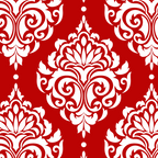 Red Damask Coffee Mug Gallery Image 2