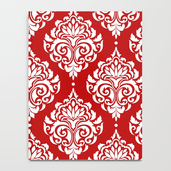 Red Damask Notebook Gallery Image 4