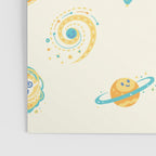 Pastel space pattern Poster Gallery Image 3