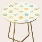 Pastel space pattern Side Table Gallery Image 2