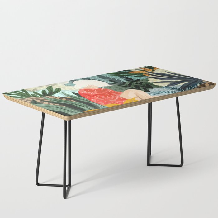 The Distracted Reader | Mindfulness Solo Travel | Bohemian Jungle Botanical Mood | Nature Book Lady Coffee Table Gallery Image 1