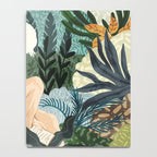 The Distracted Reader | Mindfulness Solo Travel | Bohemian Jungle Botanical Mood | Nature Book Lady Notebook Gallery Image 4