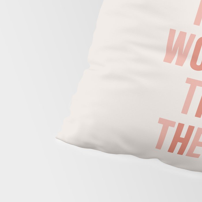 The Most Wonderful Time Of The Year Warm Pink Pillow Sham Gallery Image 4