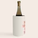 The Most Wonderful Time Of The Year Warm Pink Wine Chiller Gallery Image 2