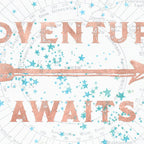 Adventure Awaits Rose Gold Coffee Mug Gallery Image 2