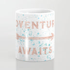 Adventure Awaits Rose Gold Coffee Mug Gallery Image 4