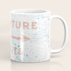 Adventure Awaits Rose Gold Coffee Mug Gallery Image 1