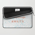 Adventure Awaits Rose Gold Laptop Sleeve Gallery Image 2