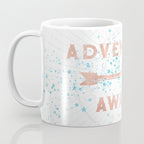 Adventure Awaits Rose Gold Coffee Mug Gallery Image 3