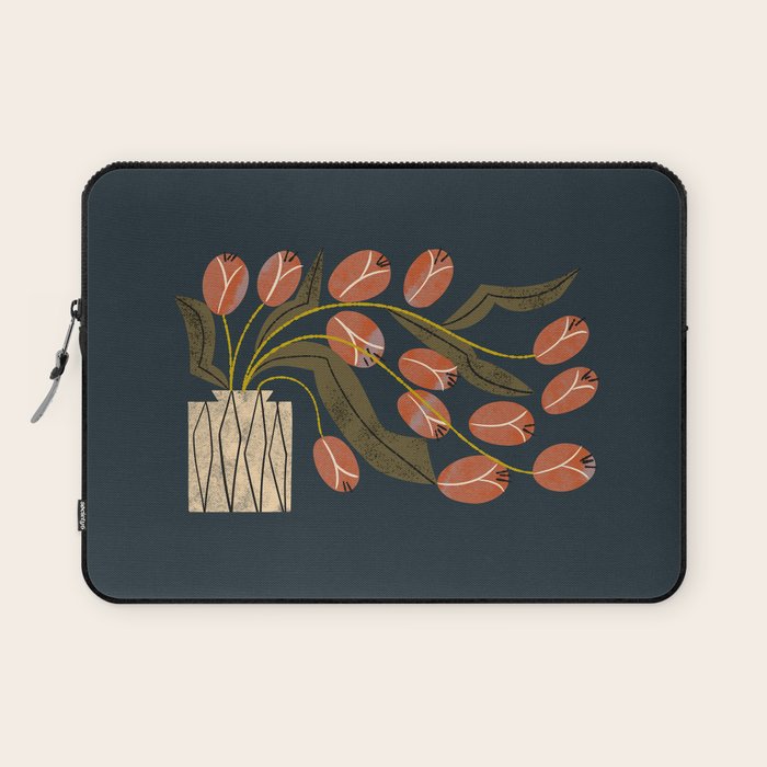 Spilling Red Tulips Laptop Sleeve Gallery Image 1
