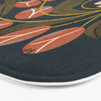 Spilling Red Tulips Bath Mat Gallery Image 3