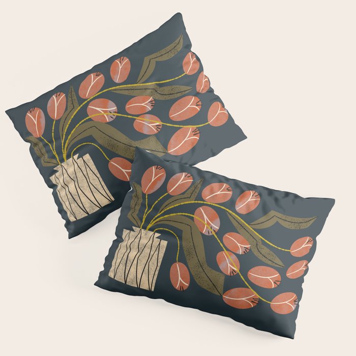 Spilling Red Tulips Pillow Sham Gallery Image 3