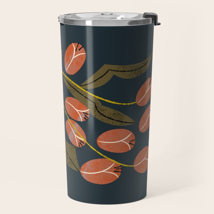 Spilling Red Tulips Travel Mug Gallery Image 2