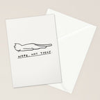 Nope, Not Today Stationery Card Gallery Image 2