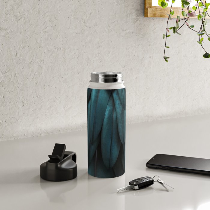 DARK FEATHERS Water Bottle Gallery Image 5