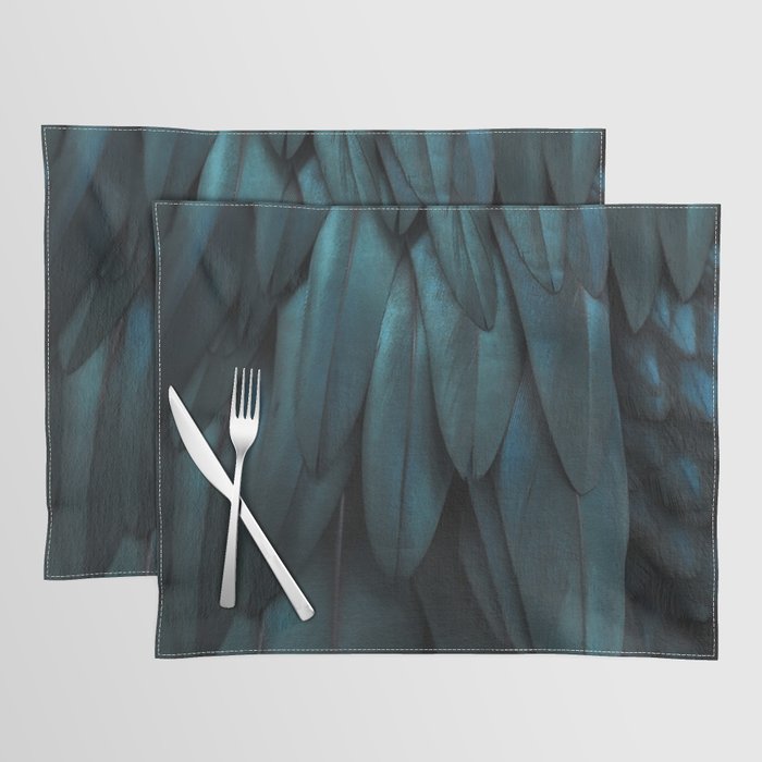 DARK FEATHERS Placemat Gallery Image 1