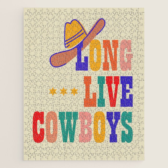 LONG LIVE COWBOYS Jigsaw Puzzle Gallery Image 1