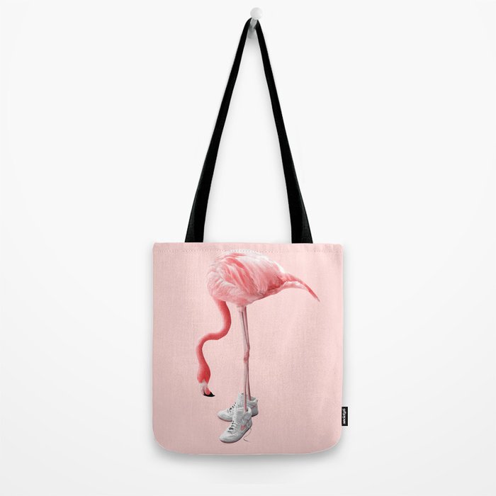 SNEAKER FLAMINGO Tote Bag Gallery Image 2