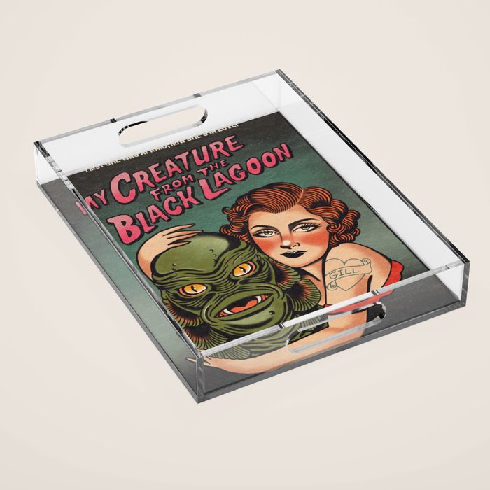 My Creature from the Black Lagoon Acrylic Tray Gallery Image 1