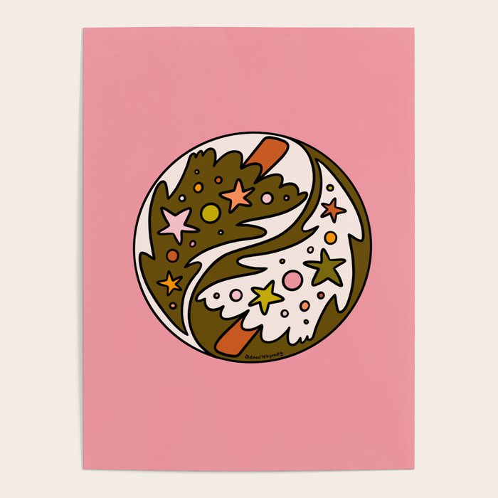 Christmas Yin Yang Poster Gallery Image 4