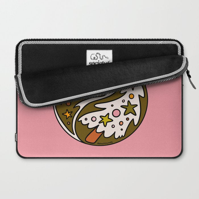 Christmas Yin Yang Laptop Sleeve Gallery Image 2