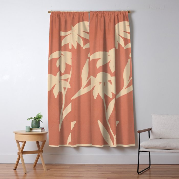 Flowers 14 Window Curtain Gallery Image 1
