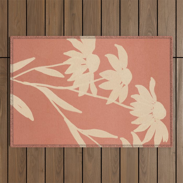 Flowers 14 Outdoor Rug Gallery Image 1