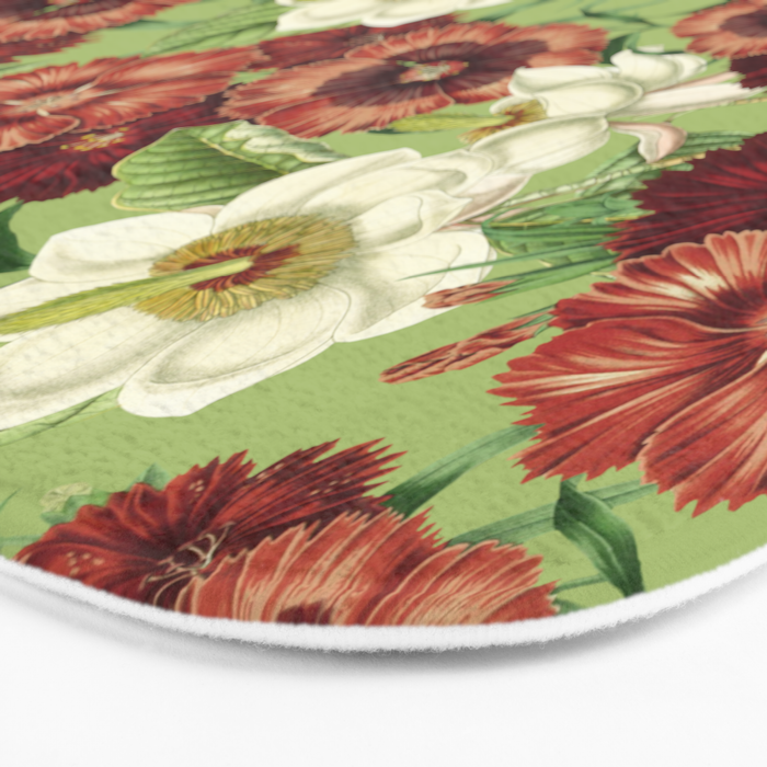 Vintage Garden XVII Bath Mat Gallery Image 3