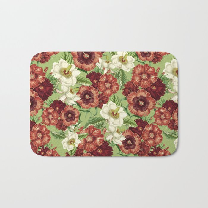 Vintage Garden XVII Bath Mat Gallery Image 1