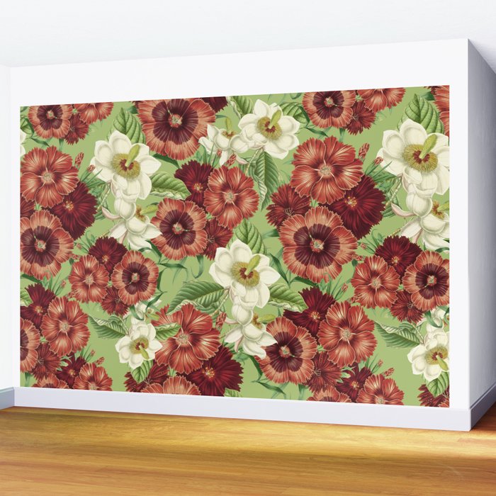 Vintage Garden XVII Wall Mural Gallery Image 2
