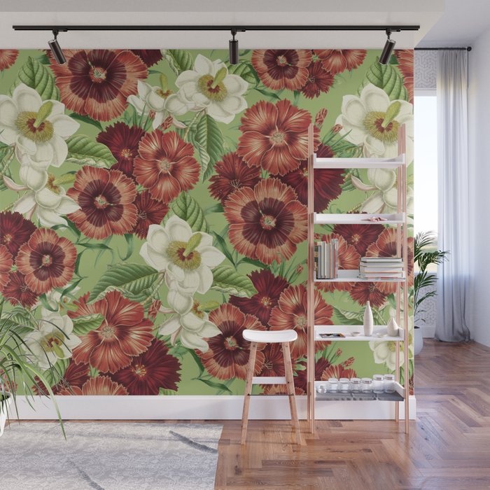 Vintage Garden XVII Wall Mural Gallery Image 1