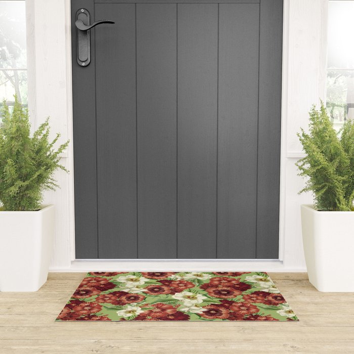Vintage Garden XVII Welcome Mat Gallery Image 3