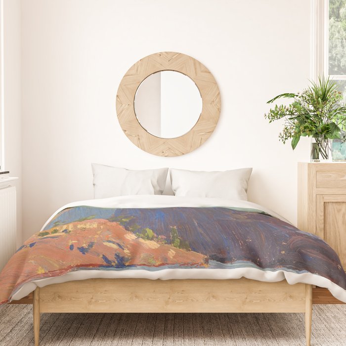 Tom Thomson Petawawa Gorges Canadian Landscape Artist Duvet Cover Gallery Image 3