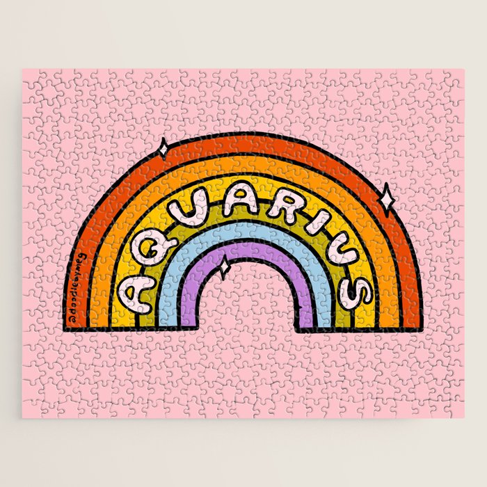 Aquarius Rainbow Jigsaw Puzzle Gallery Image 1
