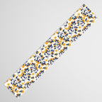Mediterranean orange branch Table Runner Gallery Image 3