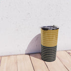 Two Tone Line Curvature IX Travel Mug Gallery Image 4
